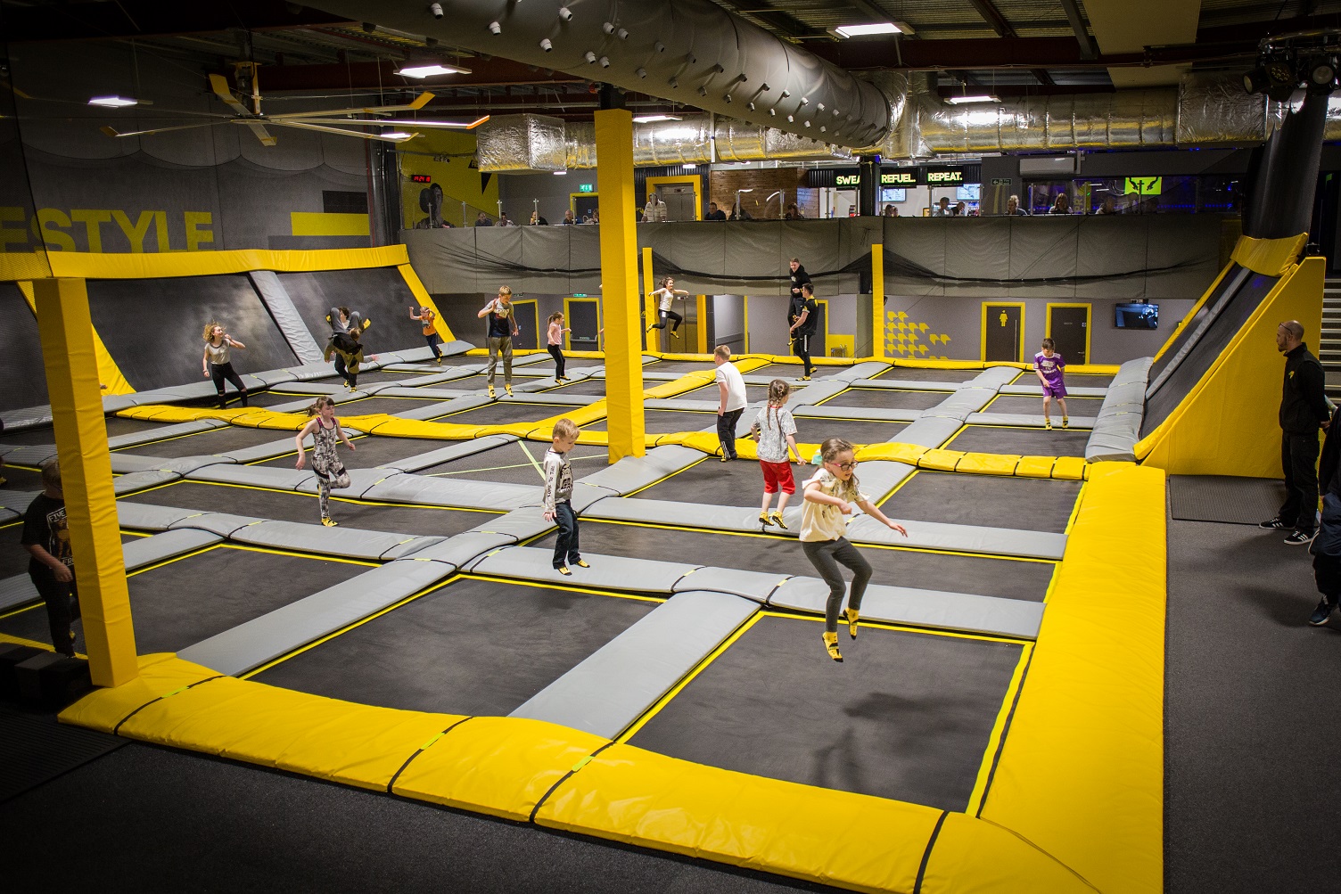 Freedome Trampoline Park, Cheshire Oaks Designer