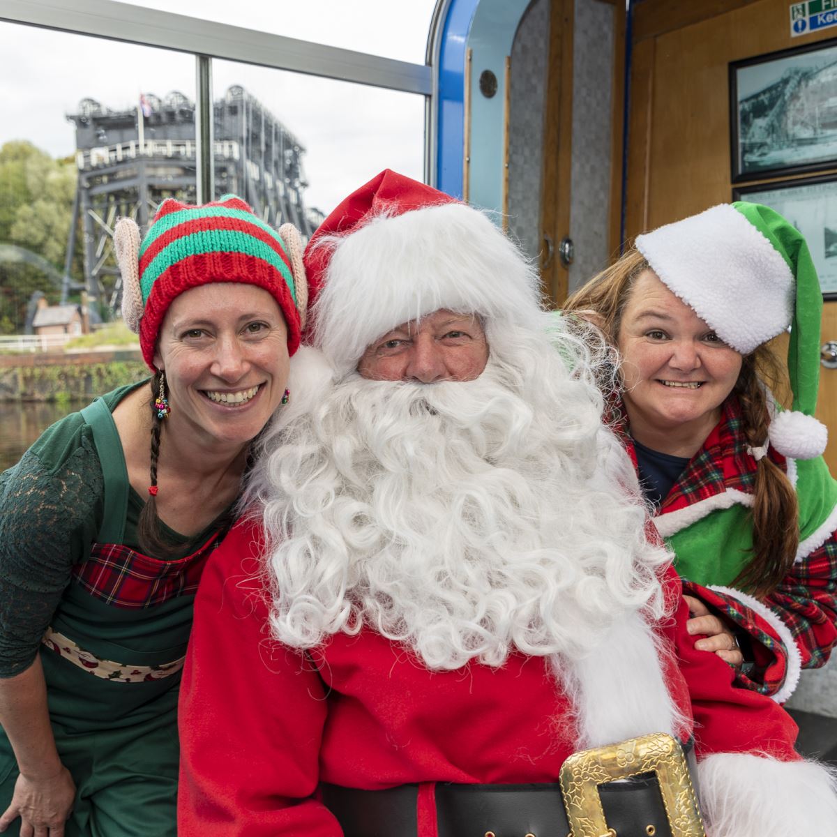 Santa Cruises at Anderton Boat Lift