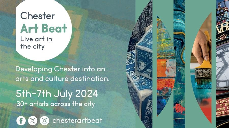 Chester art beat 2024 poster